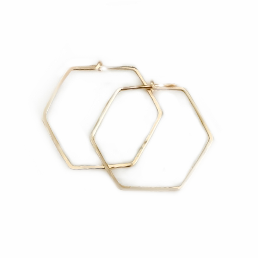 Geometric Hoop Earrings Teressa Lane