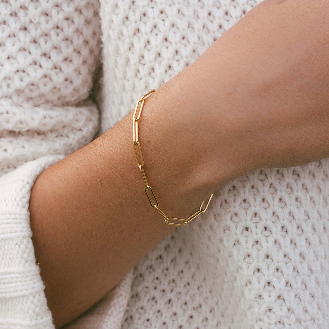 Tiffani Paperclip Bracelet