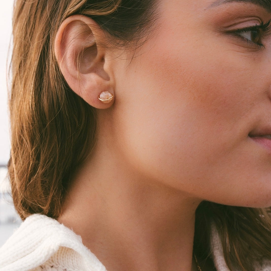 Golden Hour Stud Earrings