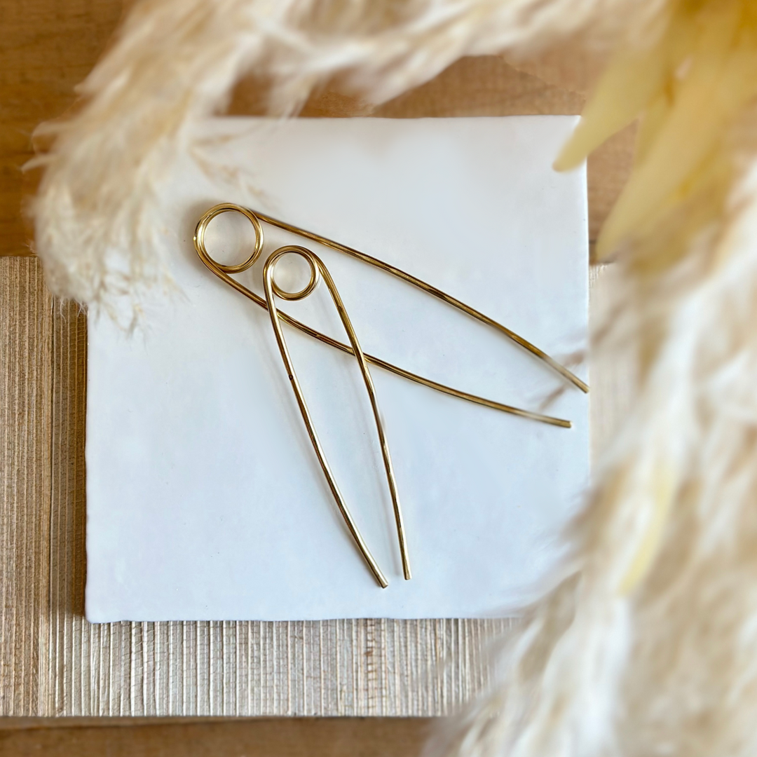 Brass Hair Pin