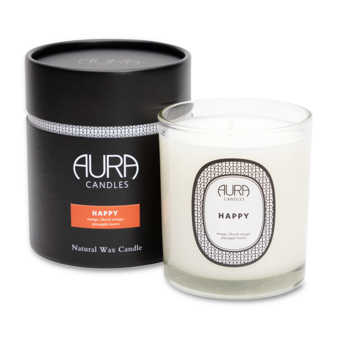 Aura Candles - Happy - 8.5 oz.