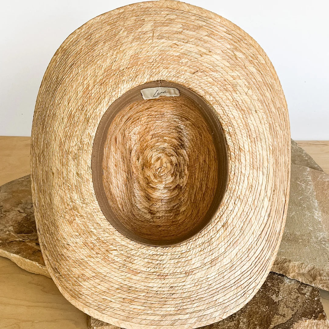 Leah Golden Straw Cowboy Hat