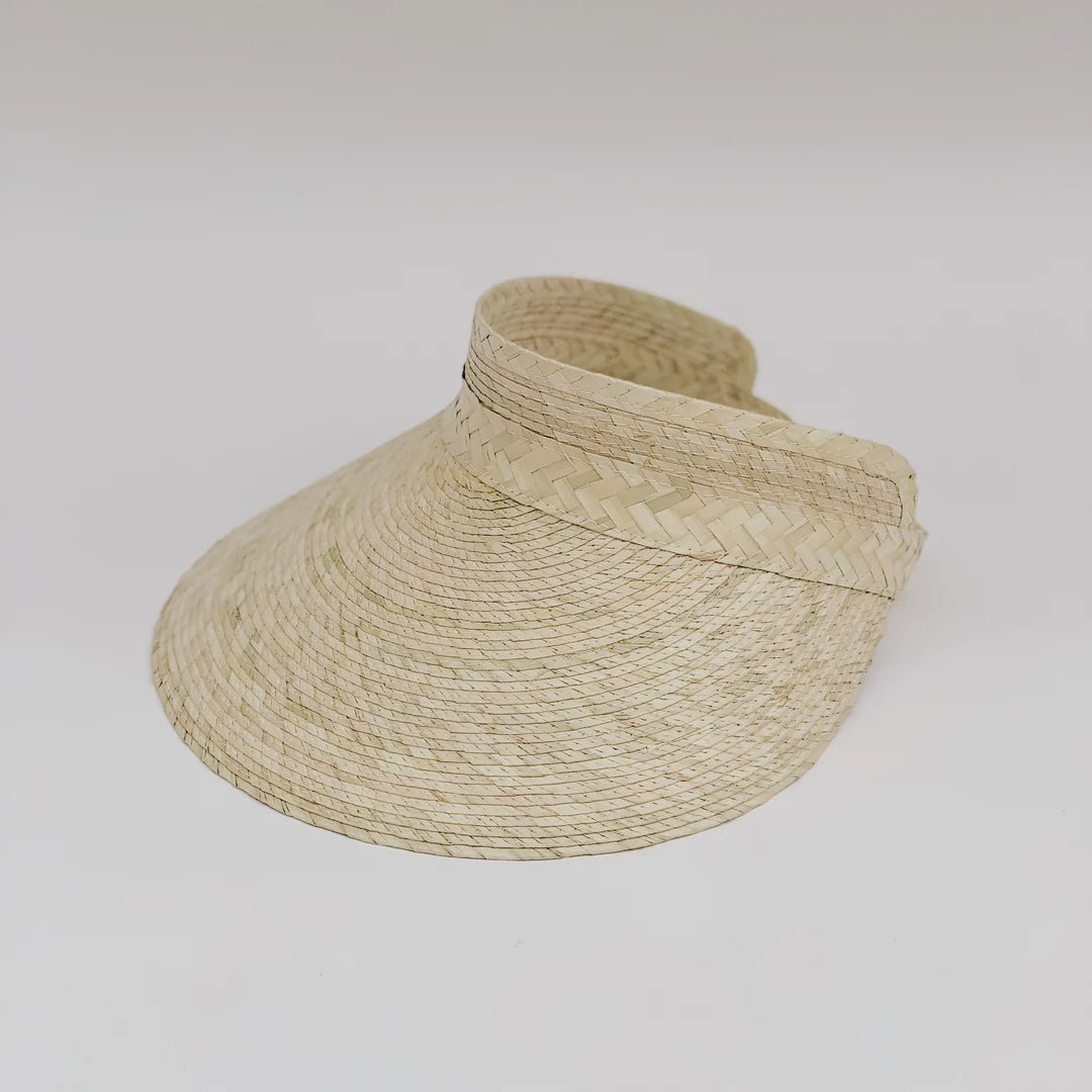 Leah Rio Straw Visor