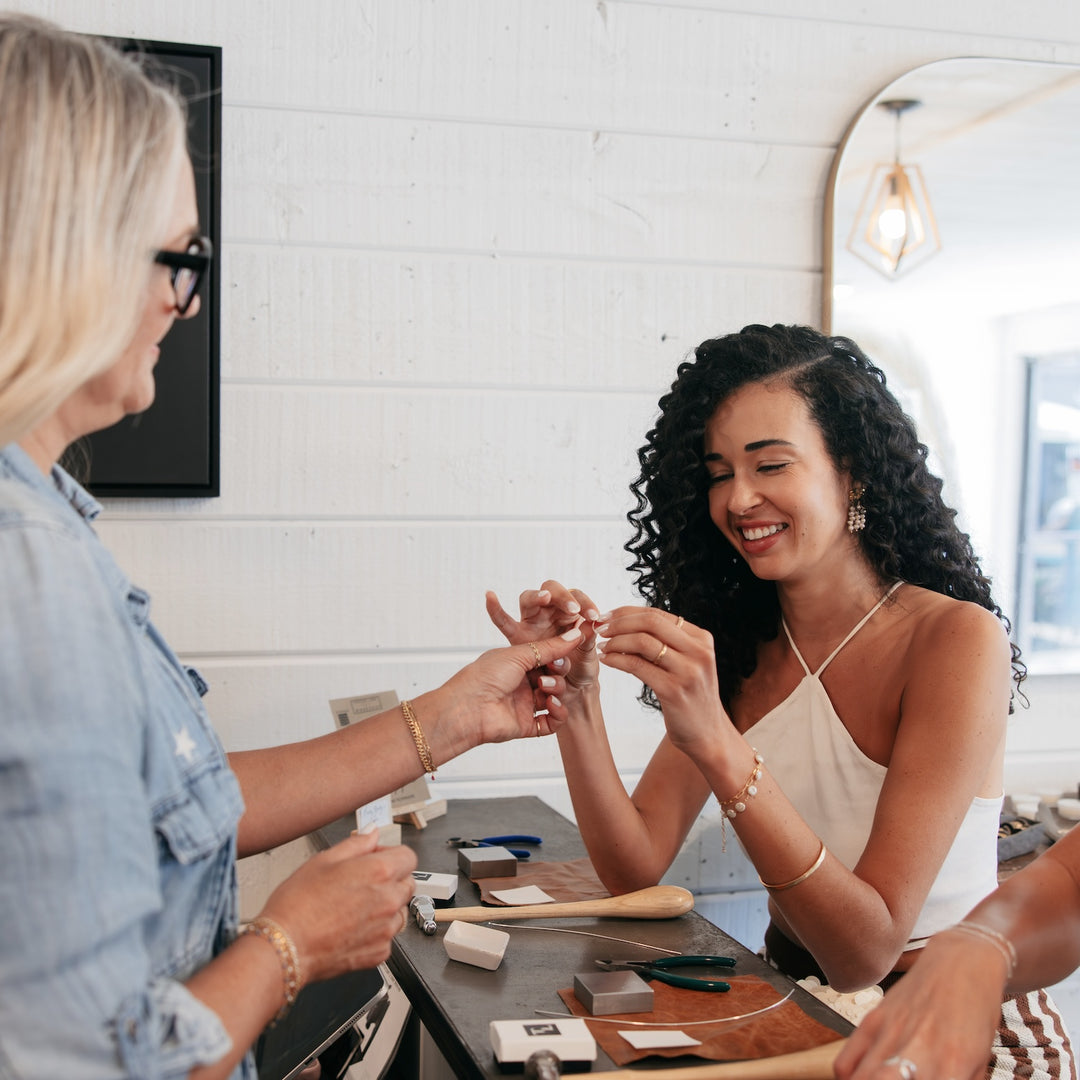 Workshop: Free-form Hammered Heart Jewelry