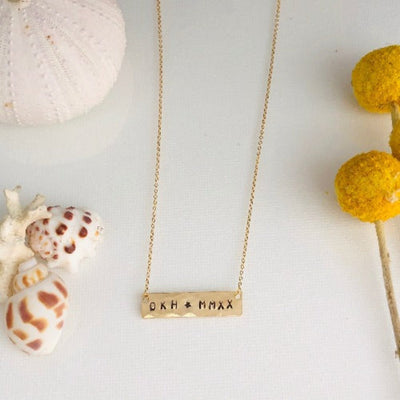 Graduate Bar Necklace