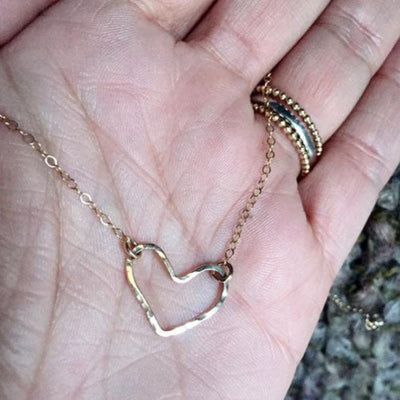Lucy Open Heart Bracelet