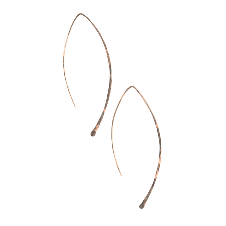 Leaf Threader Earrings