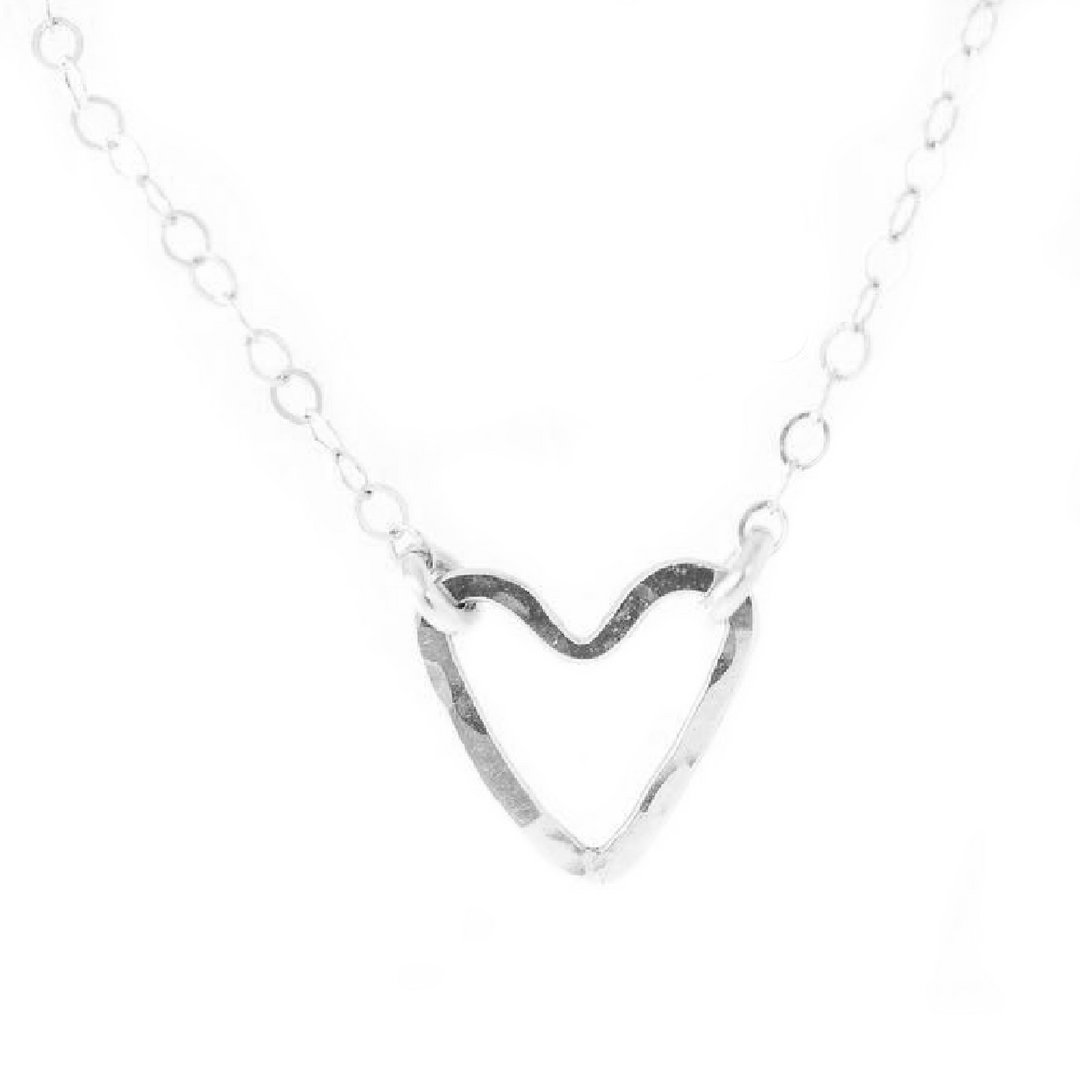 Lucy Open Heart Necklace