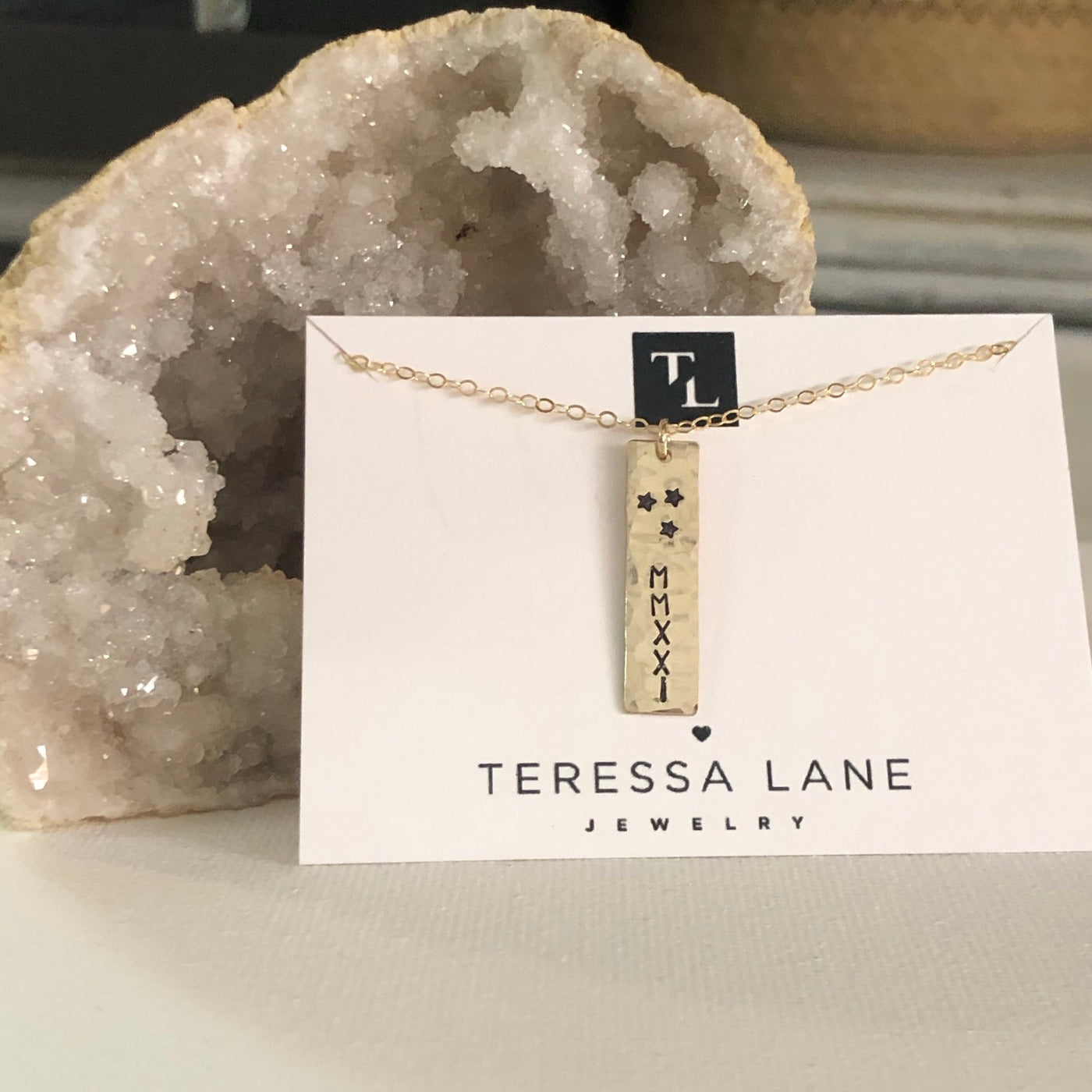 Graduate Bar Necklace